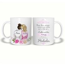 Caneca Casamento Madrinha 5 de Plástico Rígido