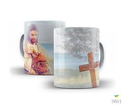 Caneca Católica, Jesus o Bom Pastor