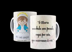 Caneca Católica Ó Maria Concebida Sem Pecado