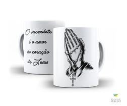 Caneca Católica, O Sacerdote é o amor do coração de Jesus
