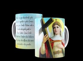 Caneca Católica Oração À Santa Helena Caneca Católica Oração À Santa Helena