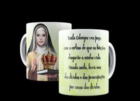 Caneca Católica Oração de Santa Edwiges Caneca Católica Oração de Santa Edwiges