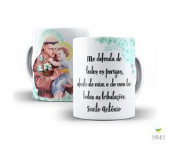 Caneca Católica, Oração Santo Antônio