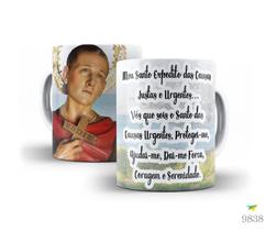 Caneca Católica, Oração Santo Expedito Caneca Católica, Oração Santo Expedito