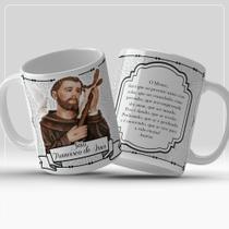 Caneca católica São Francisco de Assis Caneca católica São Francisco de Assis