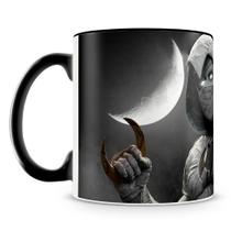 Caneca Cavaleiro da Lua Personalizada - 325ml - Cerâmica de Alta Qualidade