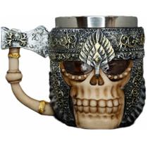 Caneca Caveira Gladiadora - 450ml - 01 Unidade - Rizzo