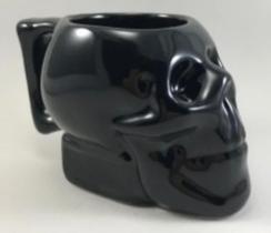 Caneca caveira preta Caneca caveira preta