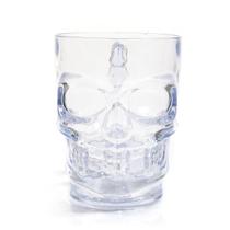 Caneca Caveira Transparente Halloween Abrakadabra Fantasia