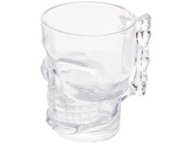 Caneca Caveira Viking De Vidro Chopp Cerveja Drinks 460ml