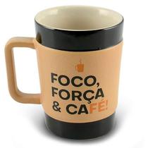 Caneca Ceraflame Coffee to Go 300ml (Foco, Força e Café)