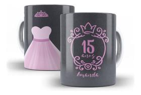Caneca Cerâmica 15 Anos Vestido Debutante Presente 5599 - Los Kanequeiros