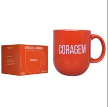 Caneca ceramica 220ml momentos coragem Caneca ceramica 220ml momentos coragem