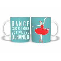 Caneca Cerâmica 325ML Ballet Bailarina Dança