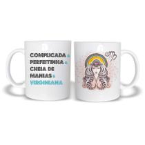 Caneca Cerâmica 325ML De Signo Virgem Características