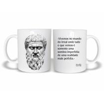 Caneca Cerâmica 325ML Filosofia Platão 4