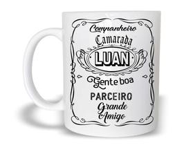 Caneca Cerâmica 325ML Presente Especial De Natal Luan