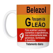 Caneca Cerâmica 325ML Remédio Para o Signo De Leão