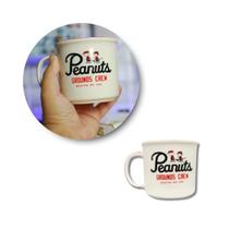 Caneca ceramica 350 ml peanuts zonacriativa