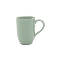 Caneca Cerâmica 350ml Flat Cinza Esverdeado Oxford Caneca Cerâmica 350ml Flat Cinza Esverdeado Oxford