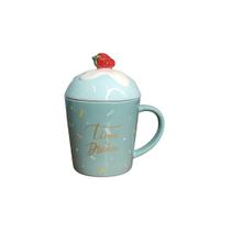 Caneca Cerâmica 420ml Azul Rosa Verde Café Presente Mãe Chá Mesa Posta Tampa Exclusiva Resistente Criativa - Caneca Cerâmica 420ml Azul Rosa Verde Café Presente Mãe Chá Mesa Posta Tampa Exclusiva Resistente Criativa -