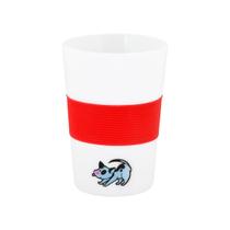 Caneca Cerâmica 500 ml Branco/Vermelho Dogs Biggdesign Caneca Cerâmica 500 ml Branco/Vermelho Dogs Biggdesign