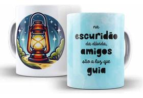 Caneca Cerâmica Amizade Amigos Divertida Presente Amigas