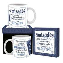 Caneca Cerâmica Amizade São Assim...primavera