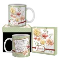 Caneca Cerâmica Amor De Vó É Sorriso