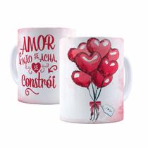 Caneca Cerâmica Amor Namorados Casal Presente Legal-01528