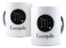 Caneca Cerâmica Astros Signos Escorpião