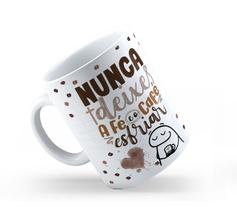 Caneca Cerâmica Branca Flork Café 325ml Caneca Cerâmica Branca Flork Café 325ml
