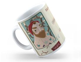 Caneca Cerâmica Branca Que Signo Ele é 325ml Caneca Cerâmica Branca Que Signo Ele é 325ml