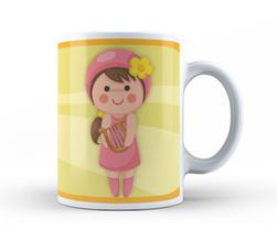 Caneca Cerâmica Branca Signo Baby 325ml Caneca Cerâmica Branca Signo Baby 325ml