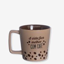 Caneca Cerâmica Buck 400ml Café