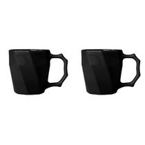 Caneca Cerâmica Café Leite Xicara Louça 260ml - Kit 2 Unid