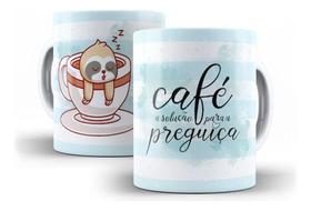 Caneca Cerâmica Café Presente Coffee Desenho Fofo 12884 - Los Kanequeiros