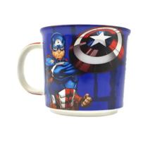 Caneca Cerâmica Capitão América Marvel 350ml