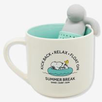 Caneca Cerâmica Com Infusor Snoopy 350ML
