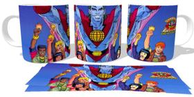 Caneca Cerâmica copo Capitão Planeta
