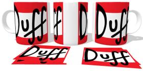 Caneca Cerâmica copo Cerveja Duff