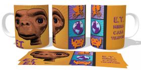 Caneca Cerâmica copo ET minha casa telefone