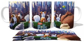 Caneca Cerâmica copo Pets o Filme Caneca Cerâmica copo Pets o Filme