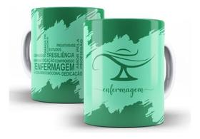 Caneca Cerâmica Cursando Enfermagem Presente Amigo 06076