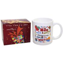 Caneca cerâmica decorada mãe - ceram.regi - ddm