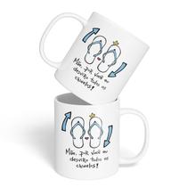 Caneca Cerâmica - Dia das Mães - Desvirar Chinelos Caneca Cerâmica - Dia das Mães - Desvirar Chinelos