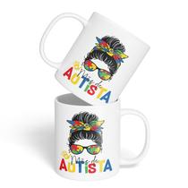 Caneca Cerâmica - Dia das Mães - Mãe de Autista