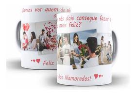 Caneca Cerâmica Dia Dos Namorados Com Foto Presente-01021 - Los Kanequeiros