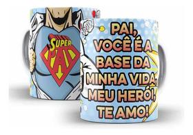 Caneca Cerâmica Dia Dos Pais Melhor Pai Presente Lembrança