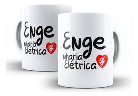 Caneca Cerâmica Engenharia Elétrica Faculdade Presente-07267